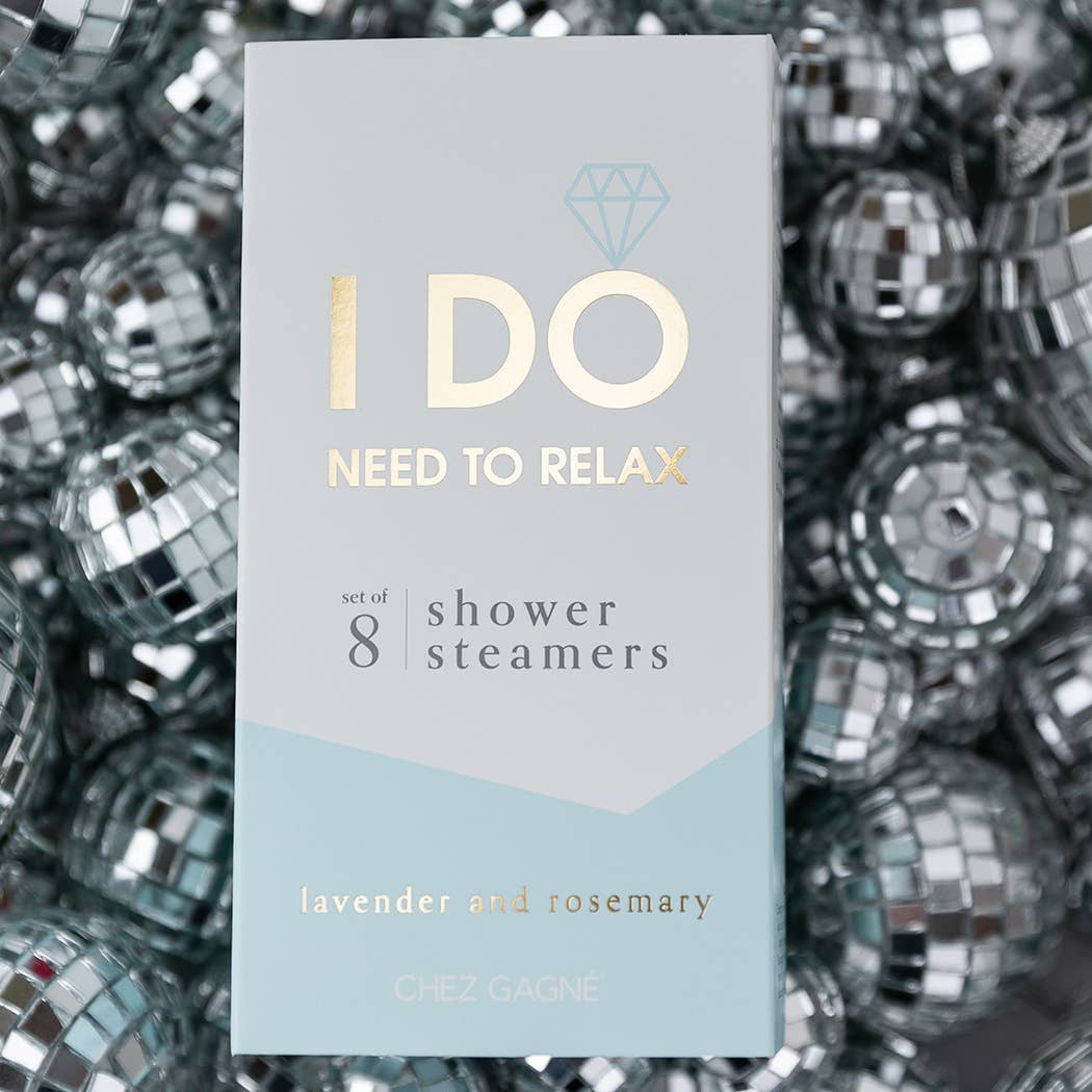 Chez Gagné - I DO Need To Relax - Bridal Shower Steamers - Lavender