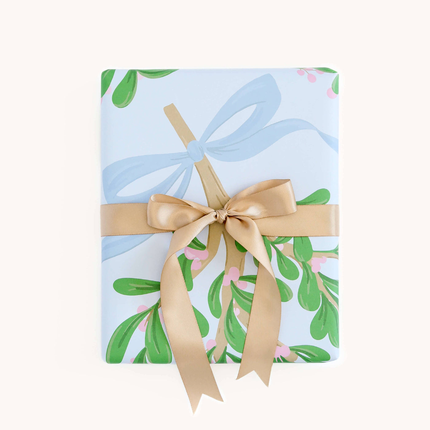 Simplified by Emily Ley - Gift Wrap Sheets, Mistletoe Bows