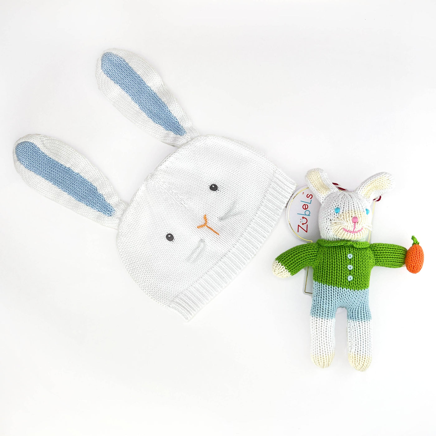 Petit Ami & Zubels - Collin the Bunny Knit Doll