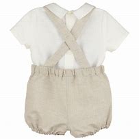 Lovers Linen Boy Set Beige