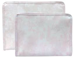 ROADIE MEDIUM Zip Pouch - Bunny Toile Pink