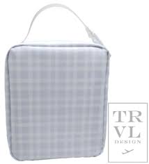 Insulated Lunch Box - Pimlico Plaid Blue