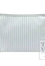 ROADIE MEDIUM Zip Pouch - Pimlico Stripe Blue