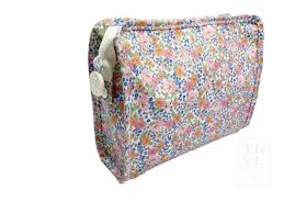 ROADIE MEDIUM Zip Pouch - Garden Floral