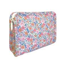 ROADIE MEDIUM Zip Pouch - Garden Floral