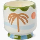 Hand Painted "Palm Tree" Candle- Lush Palms