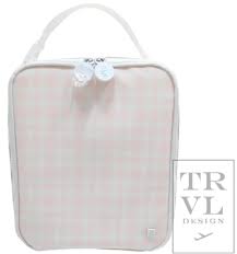 Insulated Lunch Box - Pilmico Plaid Pink