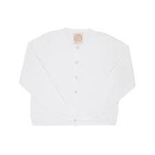 Cambridge Cardigan-White