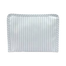 ROADIE MEDIUM Zip Pouch - Pimlico Stripe Blue