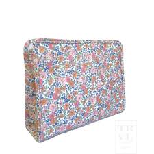 ROADIE MEDIUM Zip Pouch - Garden Floral