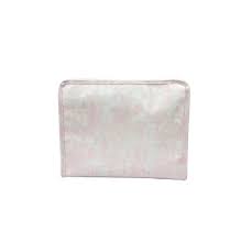 ROADIE MEDIUM Zip Pouch - Bunny Toile Pink