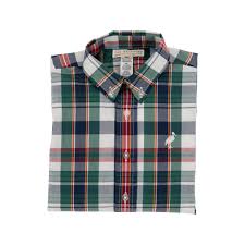 Dean's List Dress Shirt- Field Park Plaid