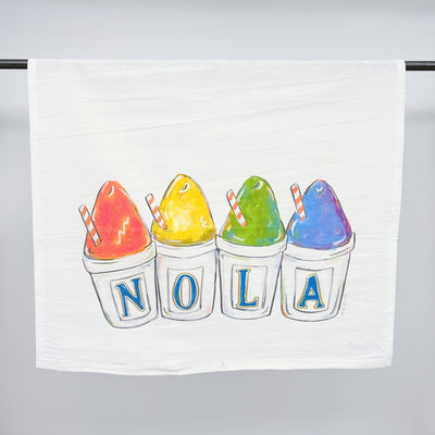 Home Malone - NOLA Sno-Balls Kitchen Tea Towel New Orleans Summer Gift