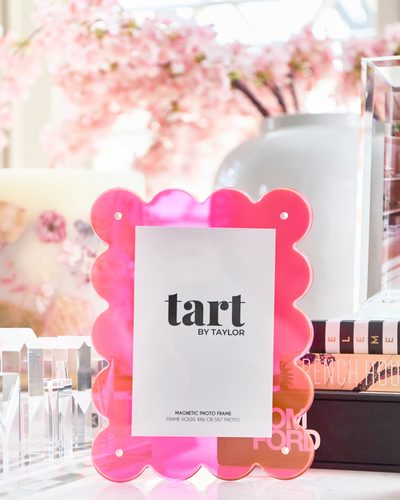 Tart By Taylor - Neon Pink Acrylic Picture Frame