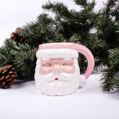 8 Oak Lane - Pink Santa Mug