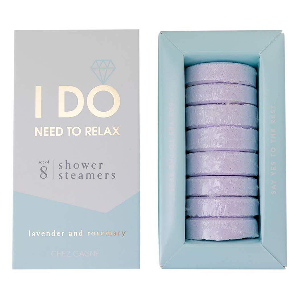 Chez Gagné - I DO Need To Relax - Bridal Shower Steamers - Lavender