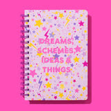 Spiral Notebook - "Dreams...