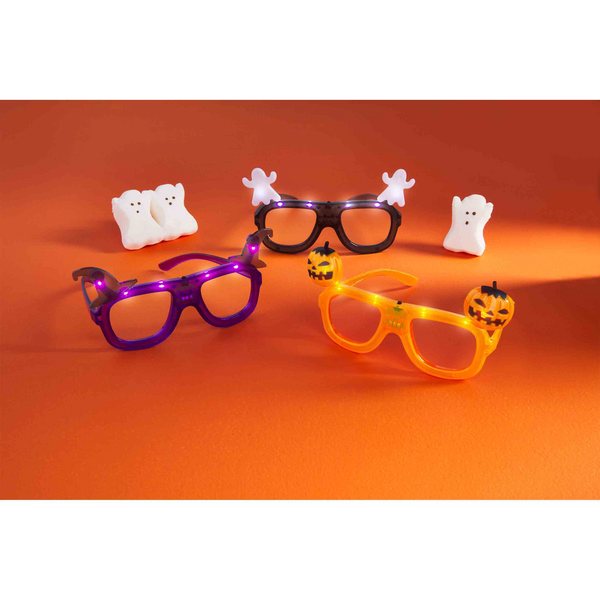 Halloween Light Up Glasses