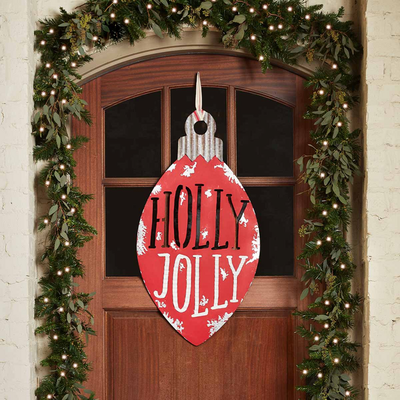 JOLLY ORNAMENT DOOR HANGER