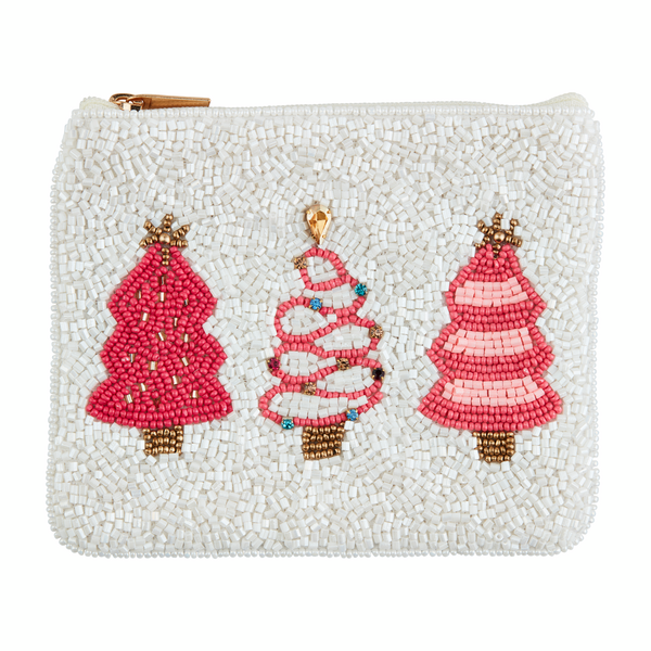 Trees Holiday Beaded Case