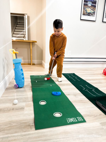 BLUE GOLF PLAY SET