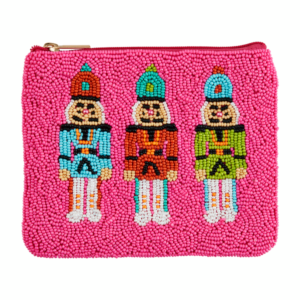 Nutcracker Holiday Beaded Case