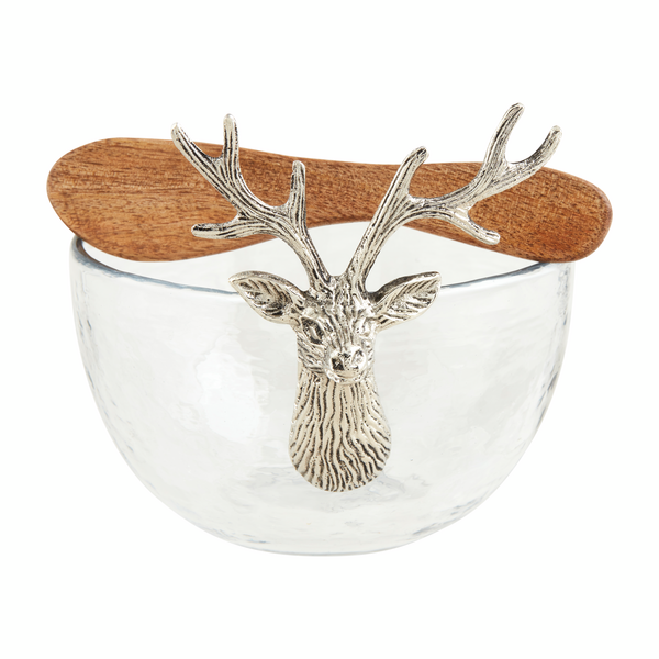 GLASS DEER TIDBIT