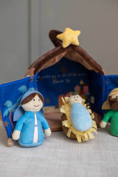 Musical Nativity Plush Set