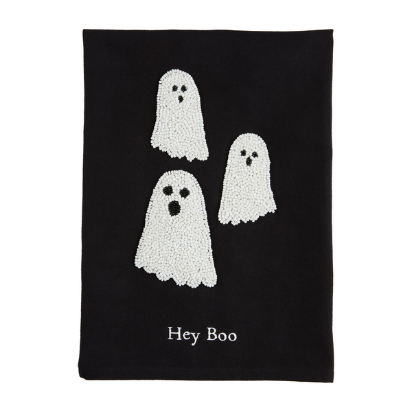 GHOST HALLOWEEN BEAD TOWEL