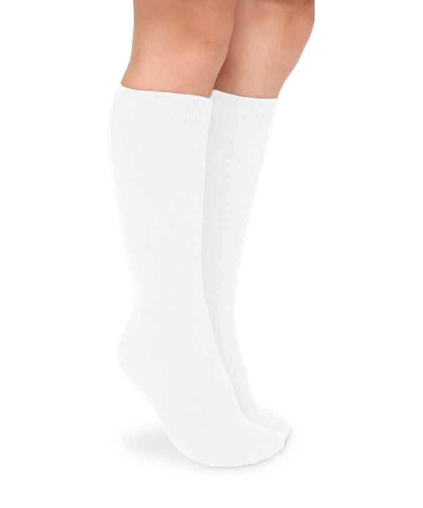  Esdlajks Medias altas hasta la rodilla para mujer, calcetines  hasta la rodilla Lolita de algodón para colegiala (color: blanco, tamaño:  talla única) : Ropa, Zapatos y Joyería