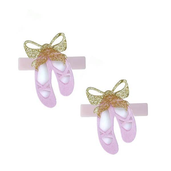 Lilies & Roses NY - Ballet Slippers Alligator Clip - Mumzie's Children
