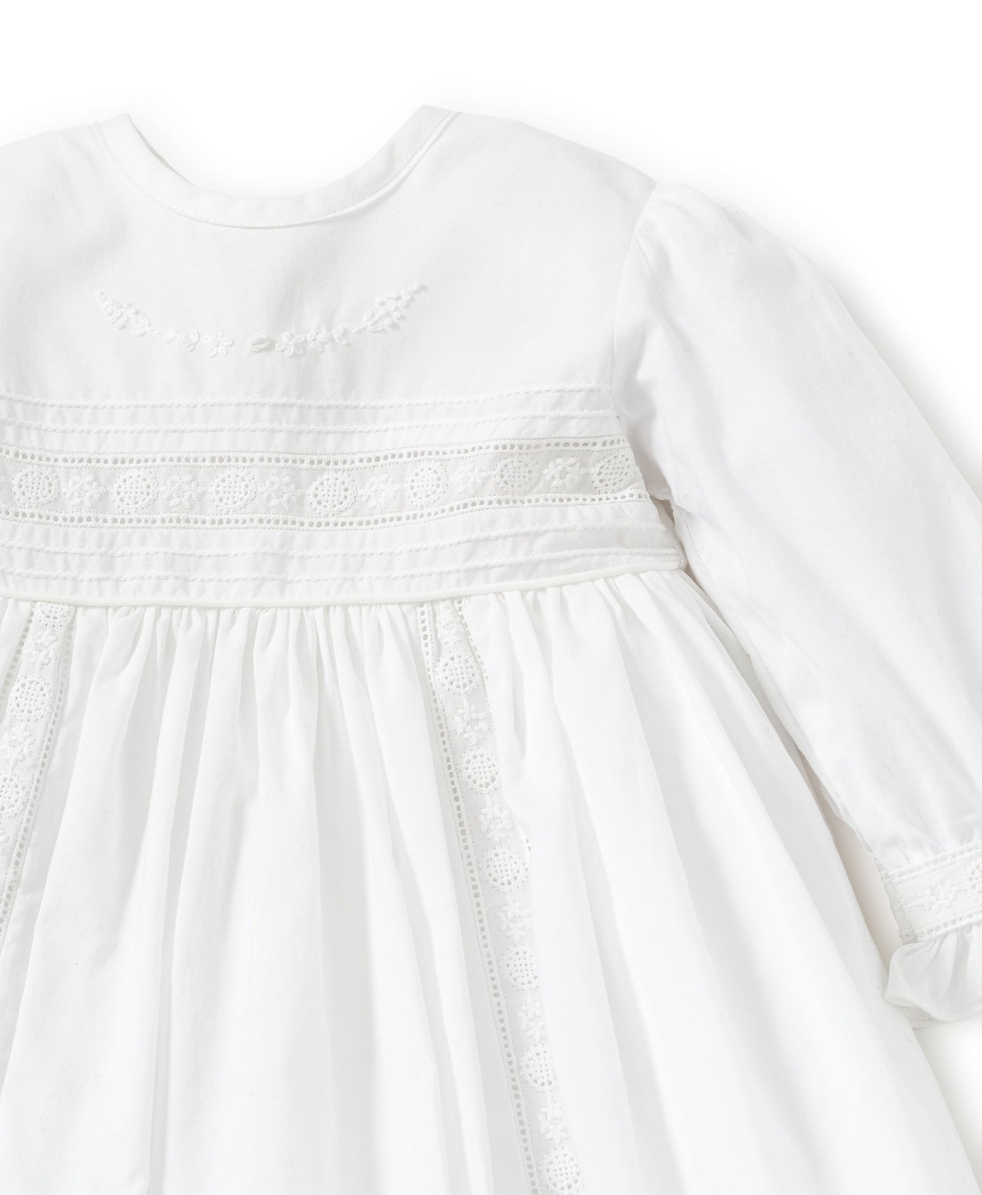 Kissy Kissy Nicole Baptism Long Sleeve Gown & Hat Set - Mumzie's Children
