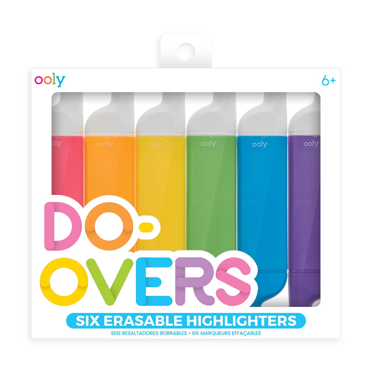 OOLY - Do-Overs Erasable Highlighters - Set of 6 - Mumzie's Children