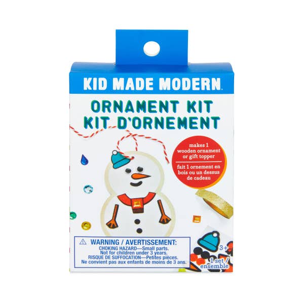 Kid Made Modern - Kit de décoration DIY - Bonhomme de neige