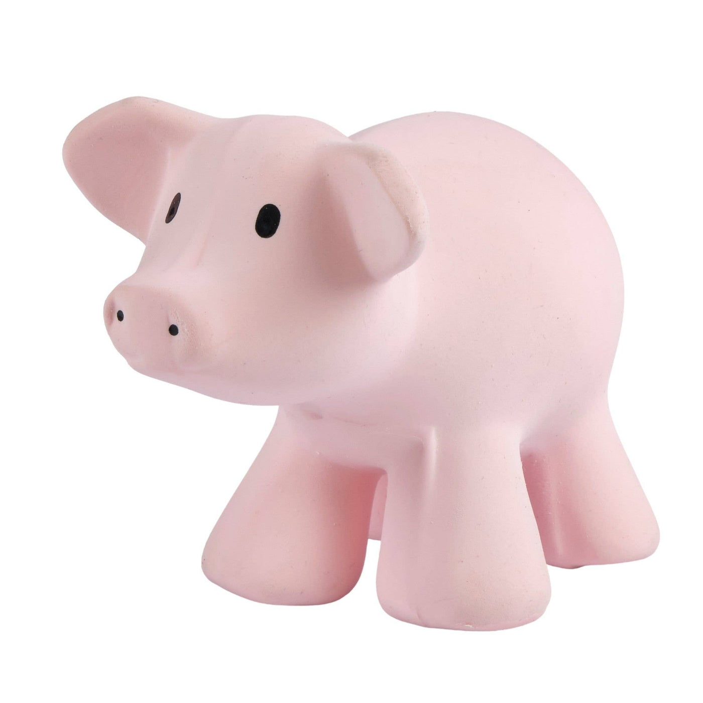 Tikiri Toys LLC - Pig - Natural Organic Rubber Teether, Rattle & Bath Toy - Mumzie's Children