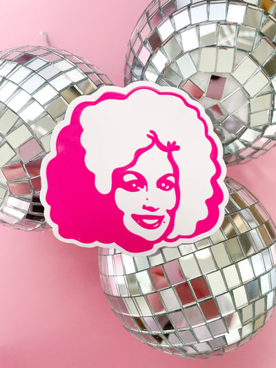 Rock Paper Scissors - Dolly  Face  Sticker