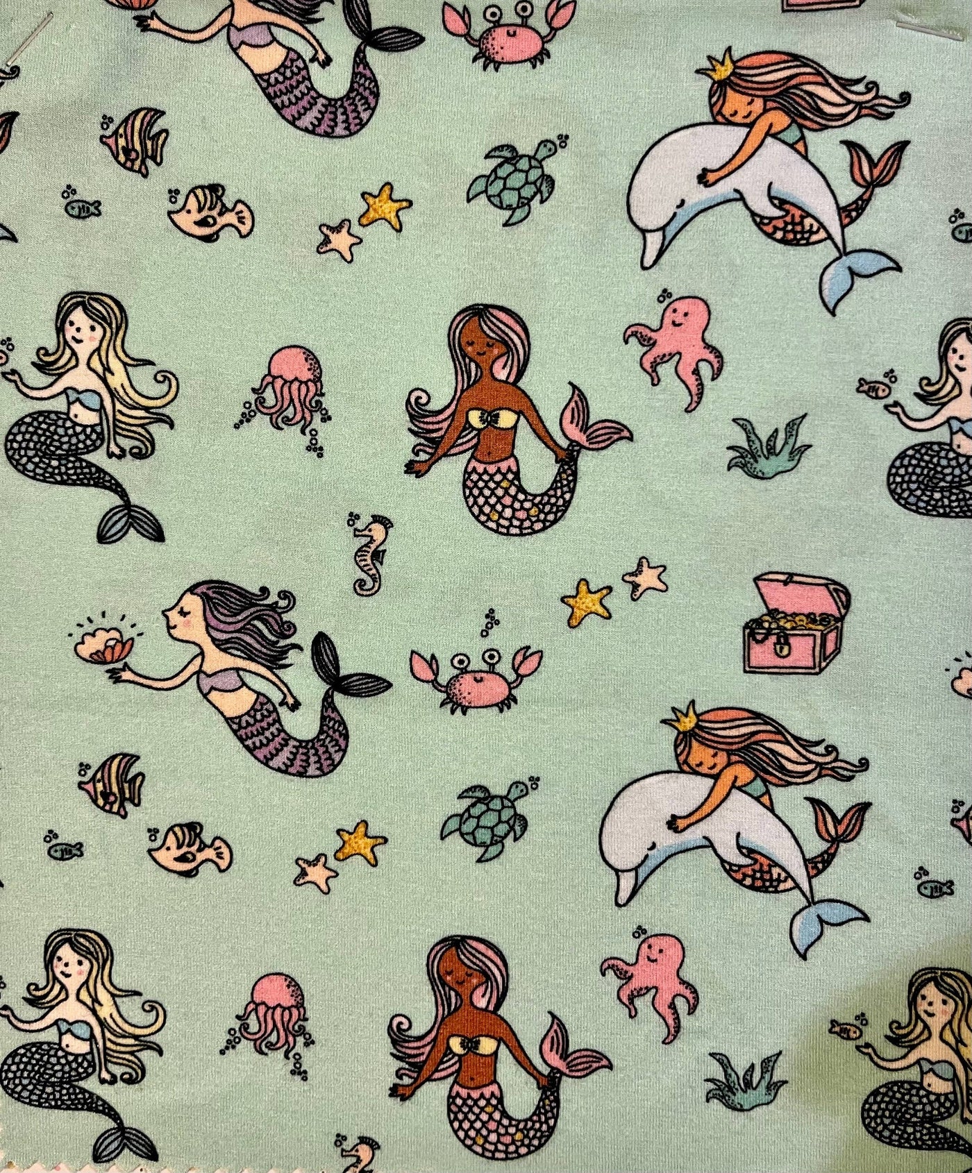 Macaron + Me - Mermaid-Swaddle Blanket