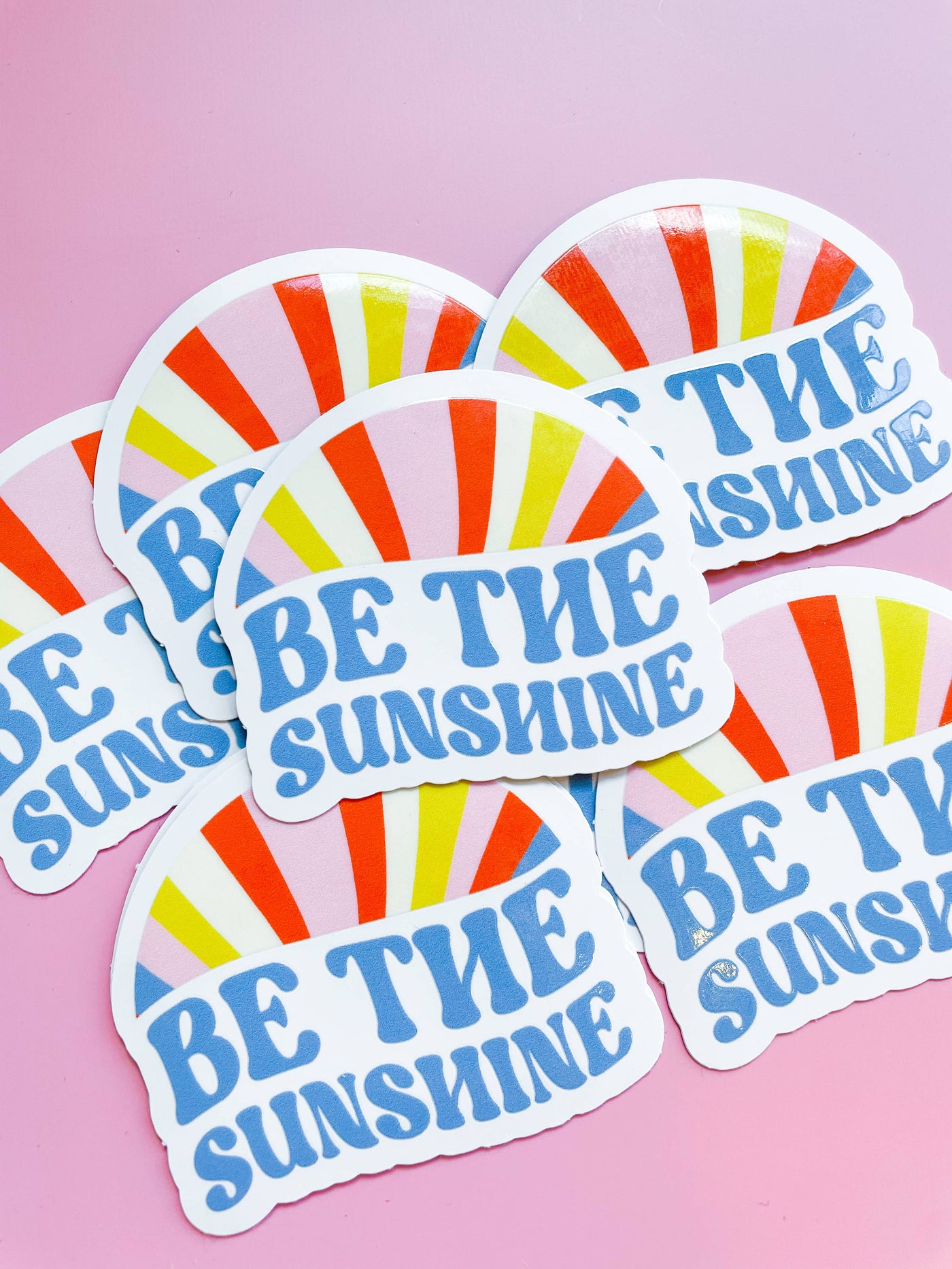 Rock Paper Scissors - Be the Sunshine  Sticker