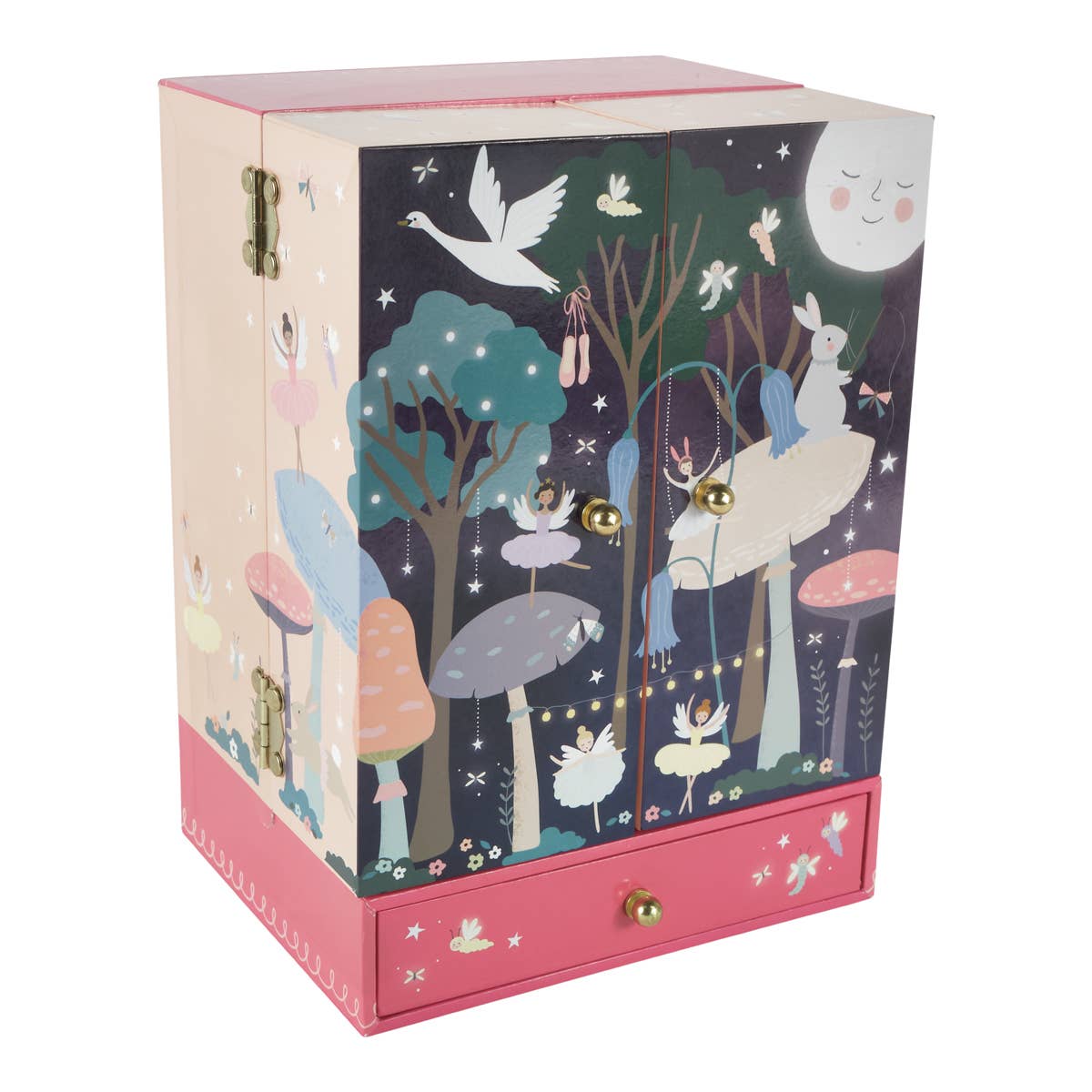 Floss and Rock - Musical Jewellery Box Wardrobe with Drawer - Enchanted - Mumzie's Children