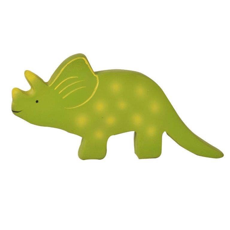 Tikiri Toys LLC - Baby Triceratops (Trice) Natural Organic Rubber Toy - Mumzie's Children