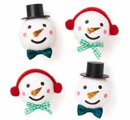 Paper Source Wholesale - Snowman Surprise Balls S/4