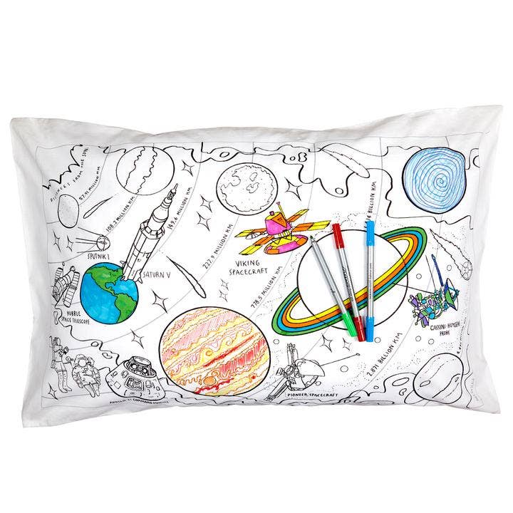 eatsleepdoodle - Space Explorer Pillowcase - Mumzie's Children