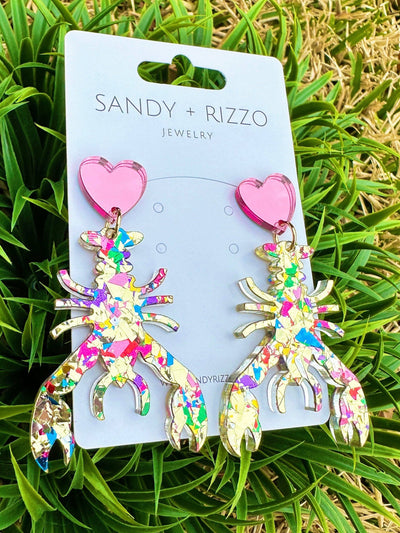 Sandy + Rizzo - Pink Confetti LOVE Crawfish