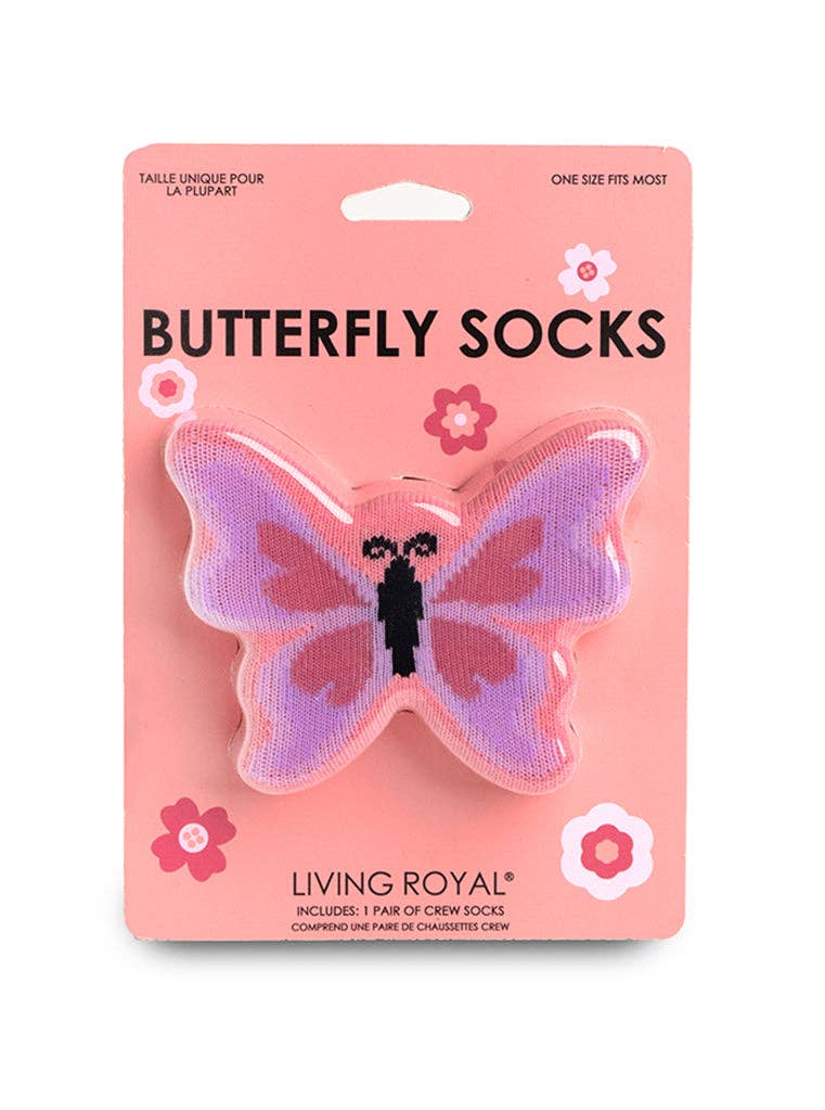 Living Royal - Papillon 3D Chaussettes