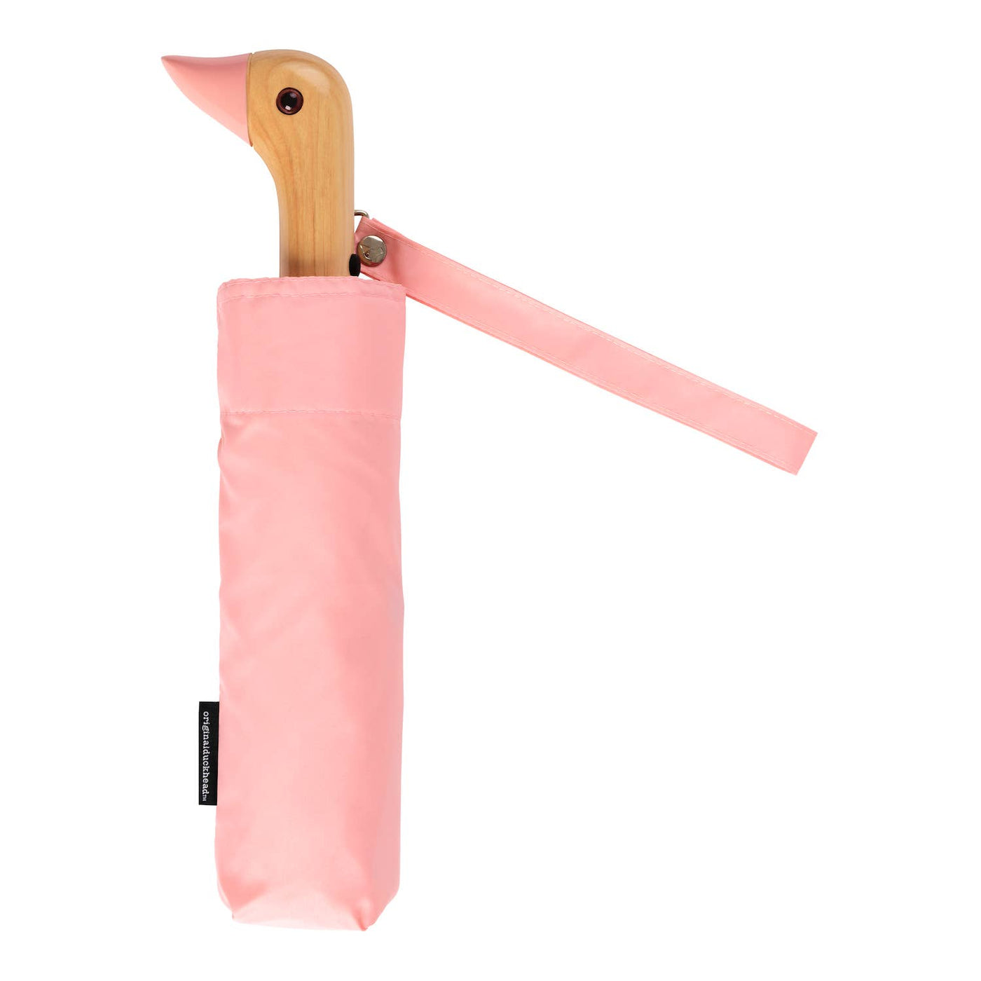 Original Duckhead - Pink Compact Eco-Friendly Wind Resistant Umbrella