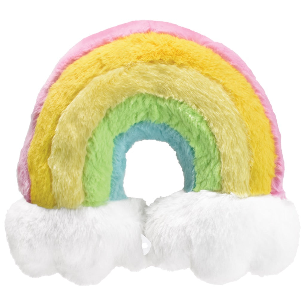 Rainbow Furry Neck Pillow - Mumzie's Children