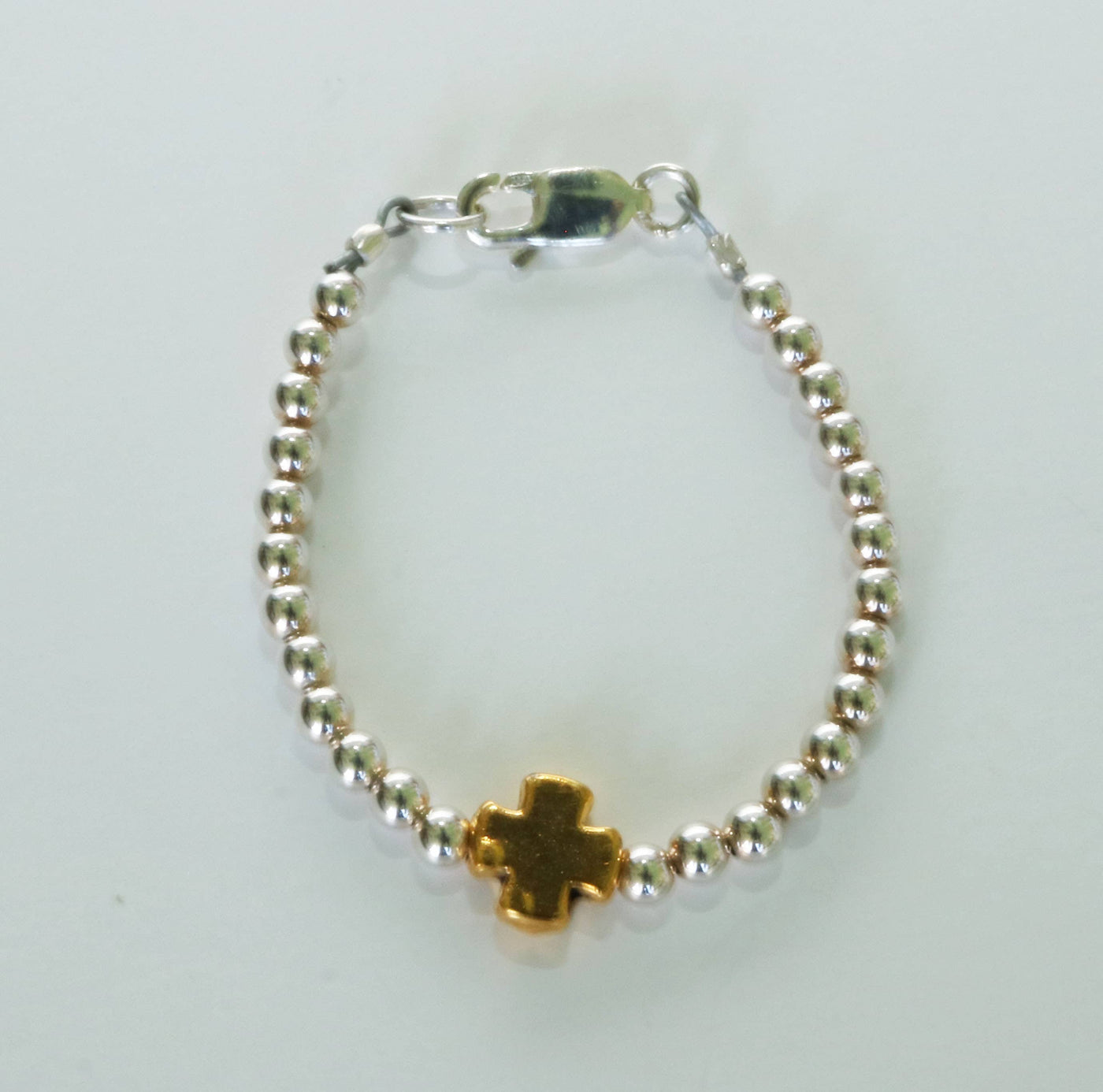Zsa Zsa & LoLLi - Jewelry - Sterling Silver - SS 3 Cross GL Bracelet