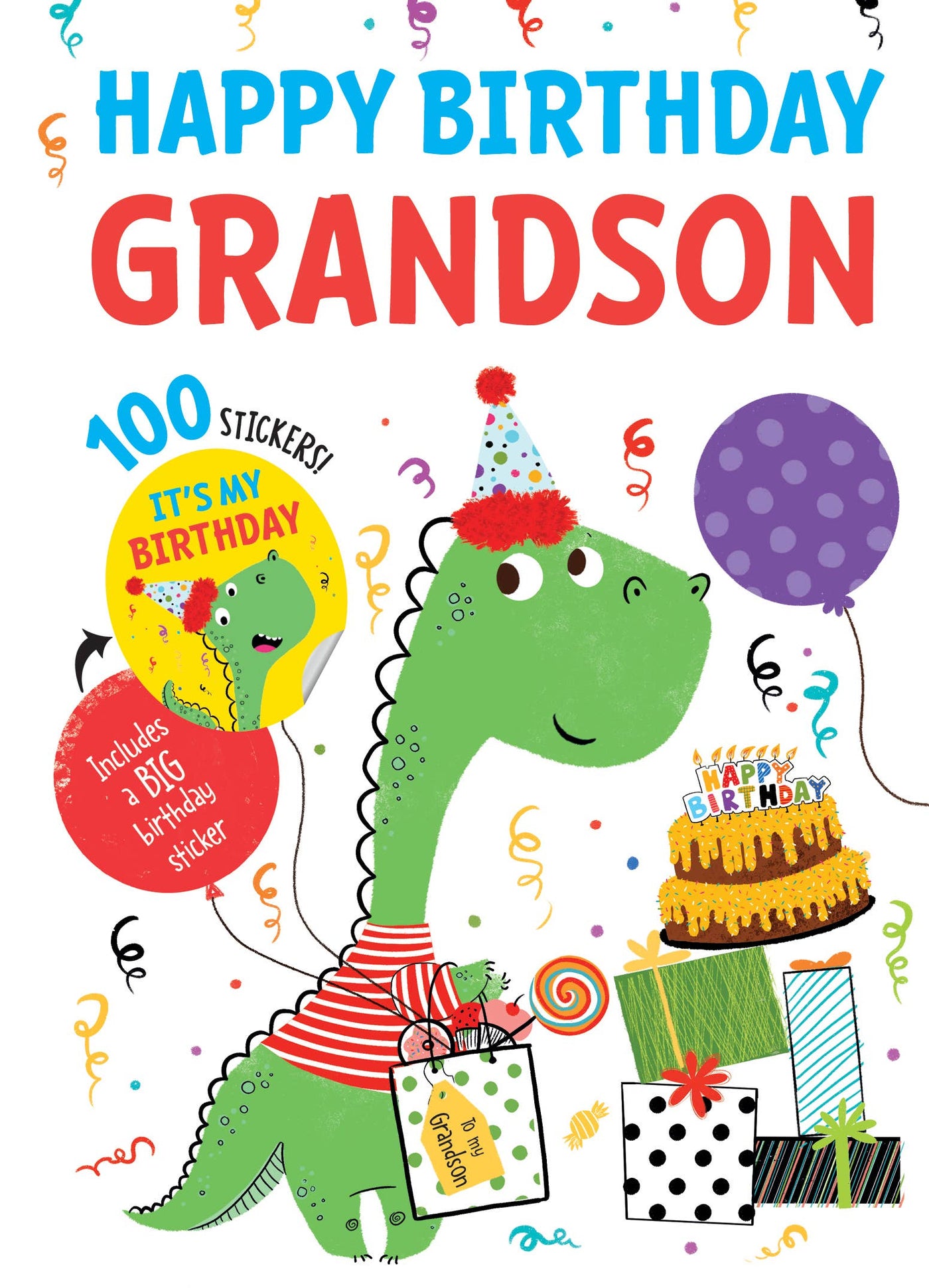 Sourcebooks - Happy Birthday Grandson - Mumzie's Children