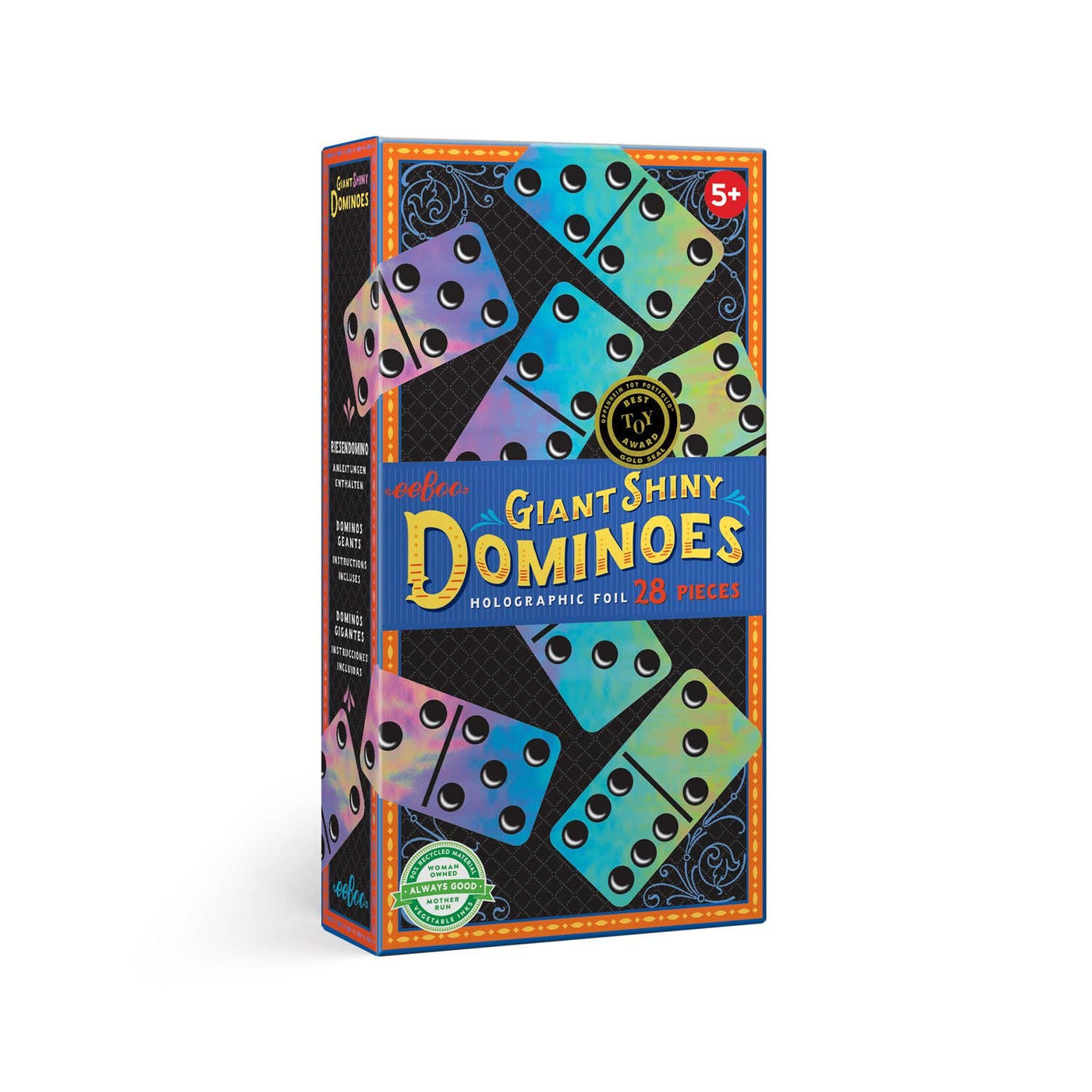 eeBoo - Giant Shiny Dominoes - Mumzie's Children