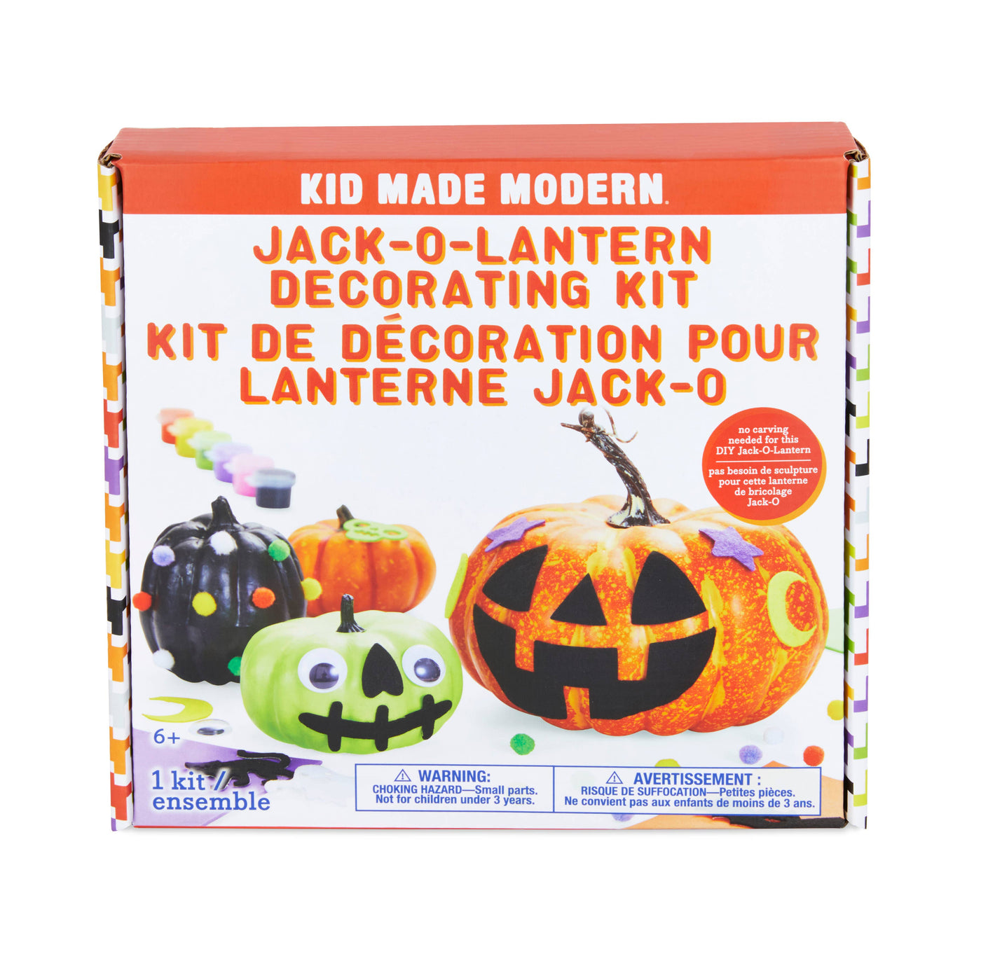 Kid Made Modern - Kit de décoration Jack O Lantern